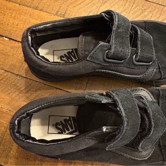 Vans Black Suede Velcro Sneakers - Picture 3 of 8